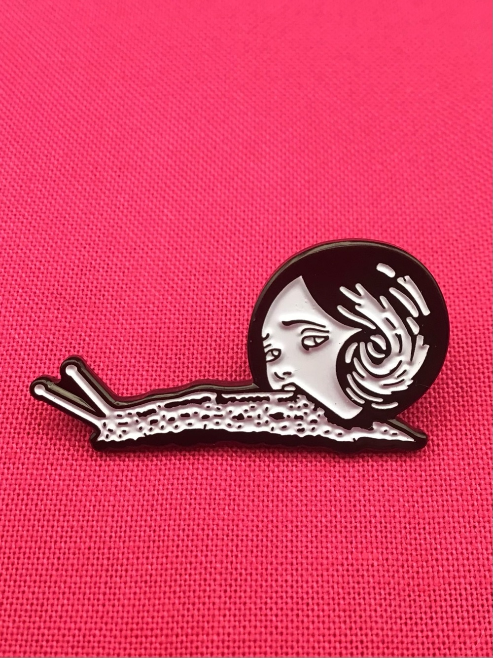 Horror Snail Enamel Pin